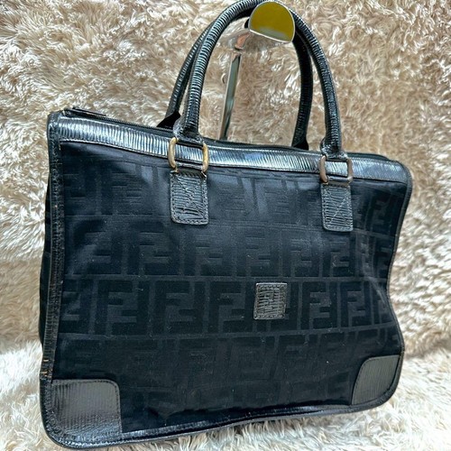 Fendi business bag leather - business,