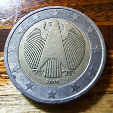 moneta da 2 euro rare del 2002 lettera J