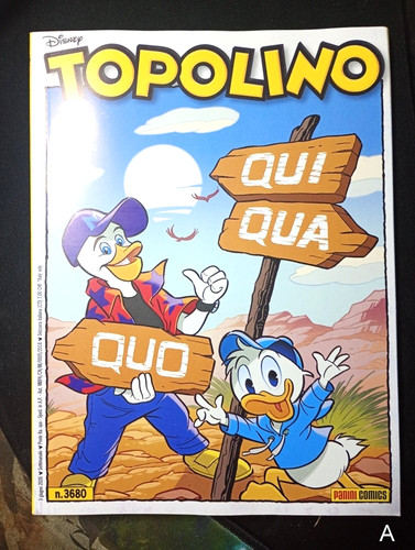 Topolino 3680 giugno 2026 - topolino,