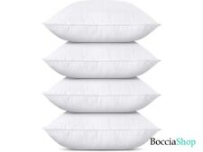 Set 4 Pezzi Cuscini Divano 45x45 cm  Anima Imbottitura Anallergica