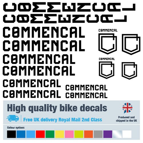 Commencal etichette