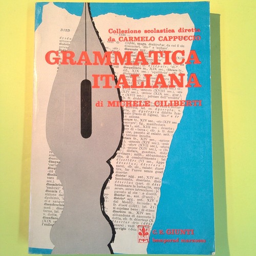 Grammatica italiana ciliberti - italiana,