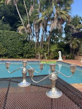 Coppia di candelabri Duchin