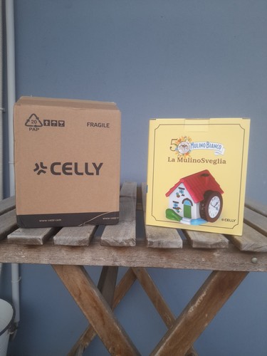 Sveglia celly mulino bianco - bianco,