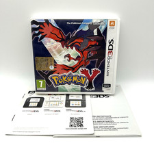 SCATOLA e manuali Pokemon Y Nintendo 3DS BOX ORIGINALE CUSTODIA ITA ITALIANO