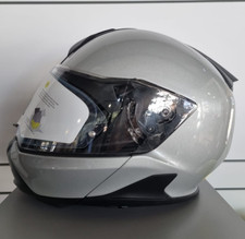 CASCO MOTO ORIGINALE BMW MOTORRAD SYSTEM 7 CARBON EVO MISURA ARGENTO - LARGE