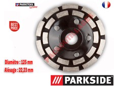 PARKSIDE® Disque Diamant 125mm Meule Béton Boisseau