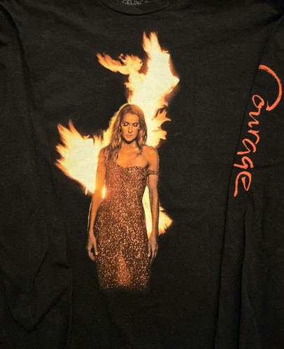 Shirt celine dion coraggio - t-shirt,