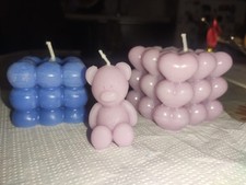 Candele Naturali. Tre pezzi 