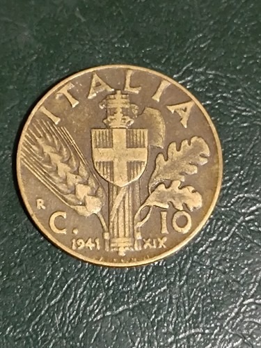 Moneta italia regno 10 - moneta,