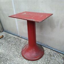 PIEDISTALLO IN GHISA ANNI 50 PER AFFETTATRICE A VOLANO COLORE ROSSO TIPO BERKEL