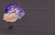 # FIORI: VIOLA DEL PENSIERO - a rilievo