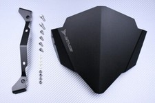Cupolino / Parabrezza Nero in Alluminio YAMAHA MT03 320 2016-2019