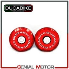 Tappi Telaio in Alluminio Rosso TTNM01A Ducabike Ducati Monster 696 2008 > 2014