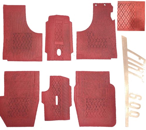 Per fiat 600 epoca set - 600, 6pz