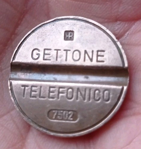 Gettone telefonico 7502 - gettone,
