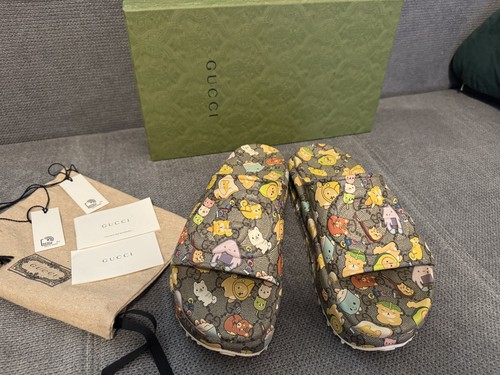 Sandali slides originali gucci - sandali/slides,