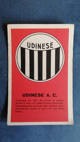 Cartolina ufficiale udinese - cartolina,