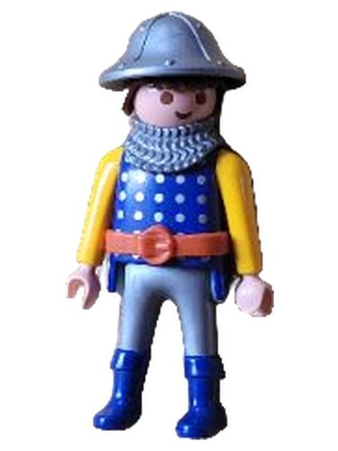 Playmobil cavaliere con cotta - con,