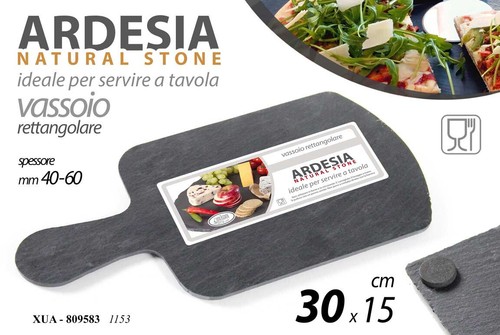 Vassoio tavola ardesia natural - tavola,