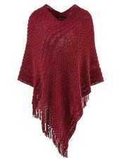 Ferand Poncho Donna Maglia