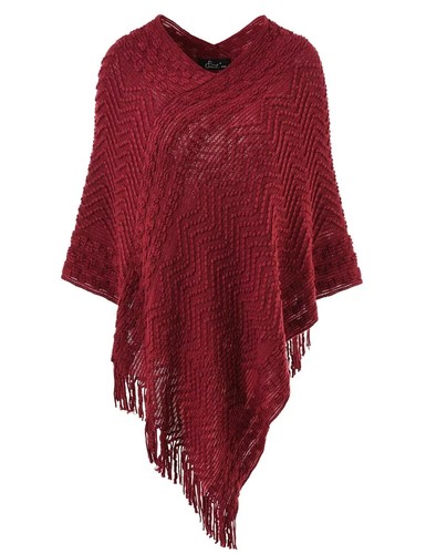 Ferand poncho donna - donna, maglia