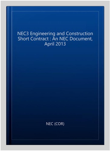 Nec3 engineering and - nec3,