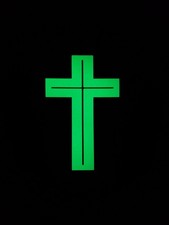Adesivo Glow In The Dark Cross