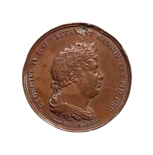 Medaglia re giorgio iv - *hh*,