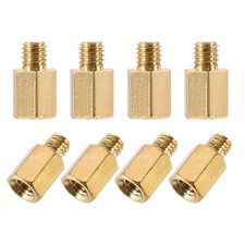 M3x6mm+3mm Male-Female Brass