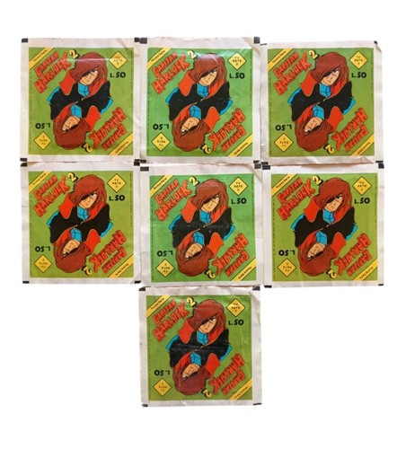 6 bustine figurine - bustine,