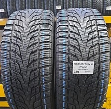 2x PNEUMATICI USATI 225/55 R17