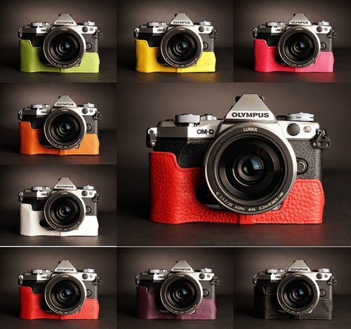 Borsa mezza fotocamera vera