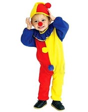 Costume Travestimento Carnevale Halloween Pagliaccio Circo Bambino I.3191