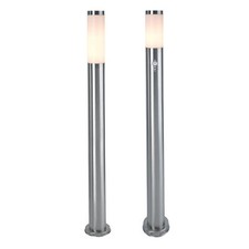 Lampione LED E27 acciaio