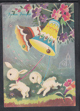 Happy Easter Postcard Lamb