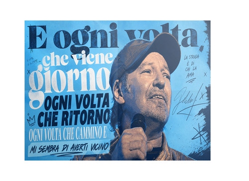 Vasco rossi poster 70x100 - vasco,