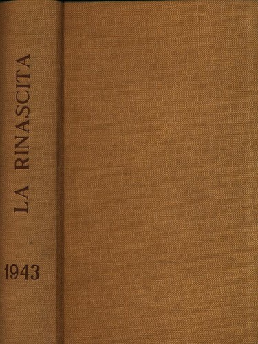Rinascita 1943 riviste dal - rinascita, 1943.