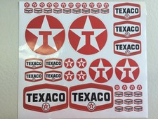 DECAL FOGLIO ADESIVO "TEXACO"