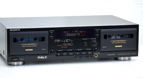 Sony wr635s doppia - tc-wr635s, cassetta