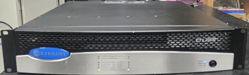 Crown cts 2000 amplificatore - cts,