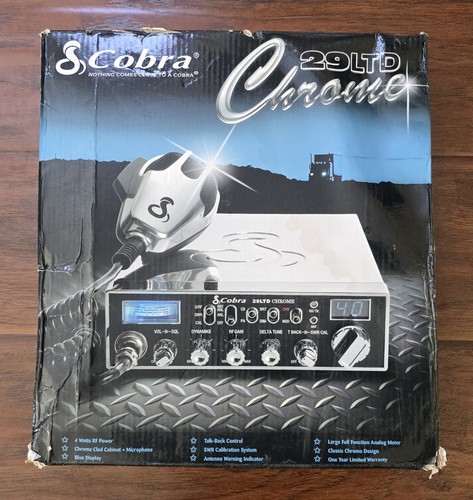 Radio cobra 29ltd chrome 40 - cb,