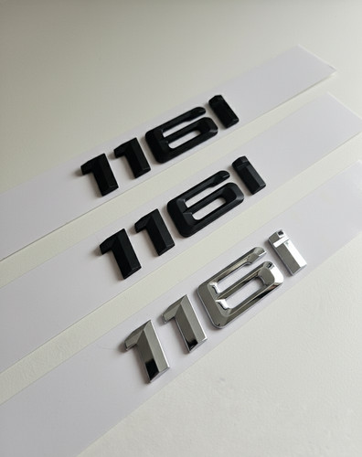 116i emblema nero