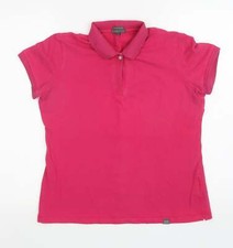 Polo da donna rosa misto