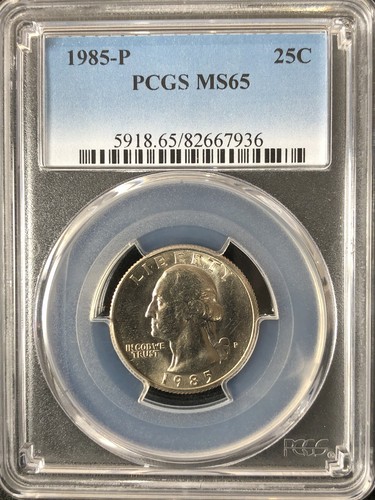 1985 25c washington - 1985-p,