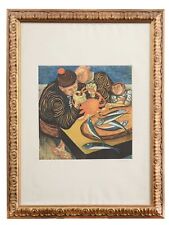 Giuseppe Migneco Acquaforte Su Carta 70 X 50 Pescatore