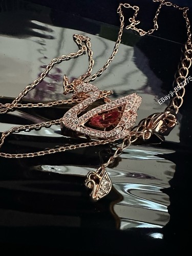 Collana swarovski cigno - collana,