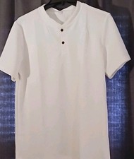 polo uomo media bianca