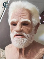 Maschera Da Uomo Anziano Di