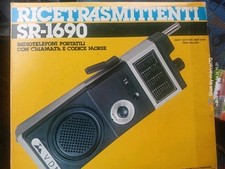 RICETRASMITTENTI SR 1690 WALKIE TALKIE CODICE MORSE TRANSISTOR VDM HONG KONG